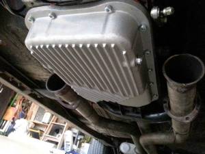 PML Covers - 11070-AC | PML Cover GM 200 4R Stock Capacity Transmission Pan For Buick Regal T Type / Grand National / Chevrolet Monte Carlo SS | Natural As-Cast Finish - Image 3