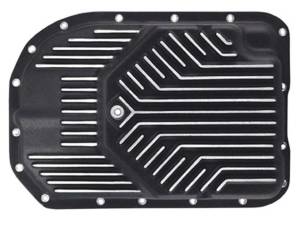 9437-B | PML Cover GM 4L80E, 4L85E Deep 1997 And Later Transmission Pan For Chevrolet Avalanche, Silverado 2500/3500, Express & Suburban 2500 / GMC Savana, Sierra 2500/3500 / Hummer H1 | Black Powder Coat Finish