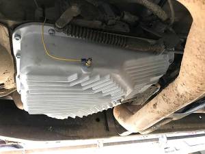 PML Covers - 9437-B | PML Cover GM 4L80E, 4L85E Deep 1997 And Later Transmission Pan For Chevrolet Avalanche, Silverado 2500/3500, Express & Suburban 2500 / GMC Savana, Sierra 2500/3500 / Hummer H1 | Black Powder Coat Finish - Image 2