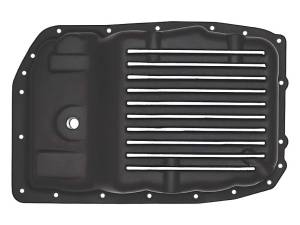 11087-B | PML Cover GM 6L80, 6L80E Stock Capacity Transmission Pan For Chevrolet Camaro / Hummer H2 / Cadillac | Black Powder Coat Finish