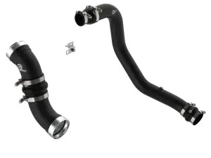 Afe - Advance Flow Engineering - 46-20054-B | AFE Power BladeRunner Aluminum Hot and Cold Charge Pipe Kit Black (2006-2010 Silverado, Sierra 2500 HD, 3500 HD V8-6.6L td) - Image 2