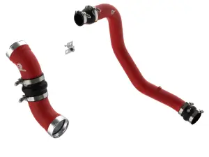 Afe - Advance Flow Engineering - 46-20054-R | AFE Power BladeRunner Aluminum Hot and Cold Charge Pipe Kit Red (2006-2010 Silverado, Sierra 2500 HD, 3500 HD V8-6.6L td) - Image 2