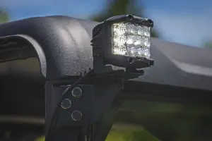 Rough Country - 96126 | Rough Country LED Light Kit Rear Mount For CFMOTO UFORCE 1000 U10 Pro | Black Series With Amber DRL - Image 6