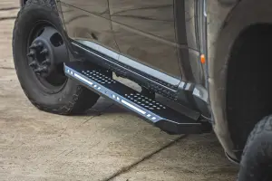 Rough Country - 57009 | Rough Country AC2 Running Boards For Ram 1500/2500/3500 2WD/4WD | Crew Cab, Amber/White - Image 12