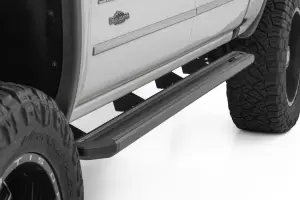 Rough Country - 55010 | Rough Country Multi-Color LED Running Boards For Chevrolet Silverado / GMC Sierra 1500, 2500 HD & 3500 HD | Crew Cab - Image 2