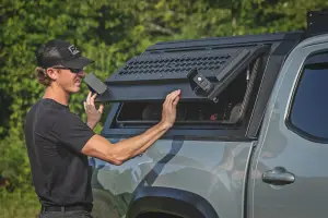 Rough Country - 73406 | Rough Country Truck Bed Cap For Toyota Tacoma | Modular, 5' Bed - Image 15