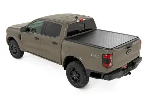 Rough Country - 50210520 | Rough Country Hard Roll Up Bed Cover For Ford Ranger 2WD/4WD | 5' Bed - Image 3