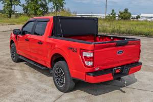 Rough Country - 49225650_A | Rough Country Hard Tri Fold Flip Up Bed Cover For For F-150 & F-150 Raptor | 6'7" Bed - Image 14