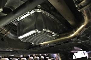 PML Covers - 11025-AC | PML Cover GM 6L80, 6L80E Deep Transmission Pan For Chevrolet Silverado 1500 & Tahoe / GMC Sierra 1500 & Yukon / Hummer H2 | Natural As-Cast Finish - Image 2