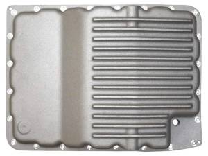 11156-AC | PML Cover RE7R01A, RE7R01B Deep Transmission Pan For Nissan Patrol, Navara, Titan, Armada & Z / Infiniti G37 QX80 & QX56 | Natural As-Cast Finish