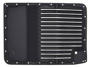 11156-B | PML Cover RE7R01A, RE7R01B Deep Transmission Pan For Nissan Patrol, Navara, Titan, Armada & Z / Infiniti G37 QX80 & QX56 | Black Powder Coated