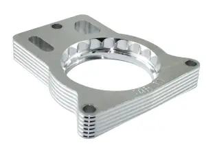 46-34001 | aFe Power Silver Bullet Throttle Body Spacer (1999-2007 Trucks V8-4.8L, 5.3L 6.0L)