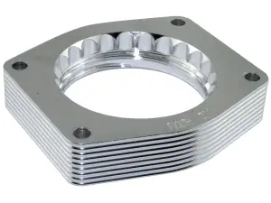 46-34003 | aFe Power Silver Bullet Throttle Body Spacer (2007-2013 Trucks V8-4.8L, 5.3L, 6.2L)