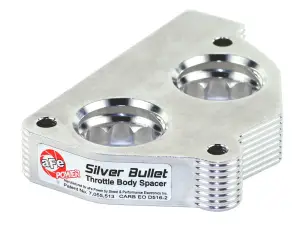 46-34004 | aFe Power Silver Bullet Throttle Body Spacer (1987-1995 Trucks V6-4.3L, V8-5.0, 5.7L)