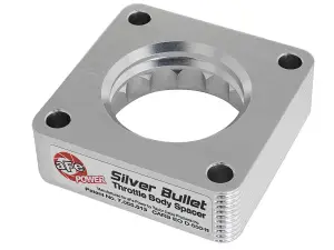 46-35001 | aFe Power Silver Bullet Throttle Body Spacer (1991-2006 Wrangler YJ, TJ L6-4.0L)