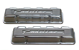 11073-P | PML Cover Valve Covers For CADILLAC 331, 365, 390 & 429 | Polish Finish