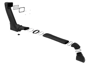 55-21001 | aFe Power Dynamic Air Scoop (D.A.S.) Snorkel (2018-2025 Wrangler JL, 2020-2025 Gladiator JT L4-2.0L t, V6-3.6L)