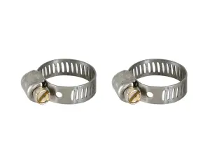 59-01003-MA | aFe Power Magnum FORCE Spare Parts - Worm Gear Mini Hose Clamps | SAE Size 8, (1/2" - 29/32")ID (Qty 2)