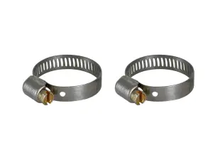 59-01005-MA | aFe Power Magnum FORCE Spare Parts - Worm Gear Mini Hose Clamps | SAE Size 12, (11/16" - 1-1/4")ID (Qty 2)