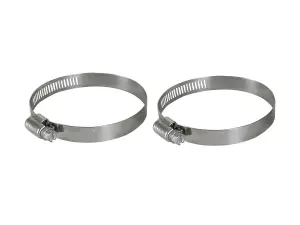 59-01011-MA | aFe Power Magnum FORCE Spare Parts - Worm Gear Hose Clamps | SAE Size 44, (2-5/16" - 3-1/4")ID (Qty 2)