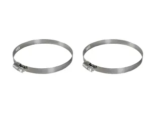 59-01017-MA | aFe Power Magnum FORCE Spare Parts - Worm Gear Hose Clamps | SAE Size 72, (4-1/16"-5")ID (Qty 2)