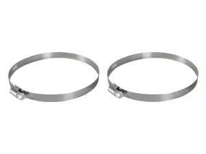 59-01018-MA | aFe Power Magnum FORCE Spare Parts - Worm Gear Hose Clamps | SAE Size 80, (4-9/16"-5-1/2")ID (Qty 2)