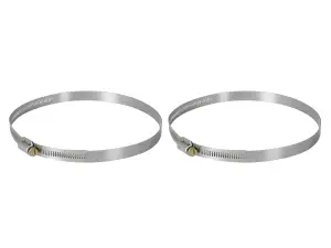 59-01022-MA | aFe Power Magnum FORCE Spare Parts - Worm Gear Hose Clamps | SAE Size 128, (5-5/8" - 8-1/2")ID (Qty 2)