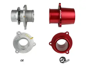 Afe - Advance Flow Engineering - 46-20416-R | aFe Power BladeRunner Turbo Muffler Delete for OE Charge Pipe Red (2015-2021 GTI MKVII L4-2.0L t) - Image 5