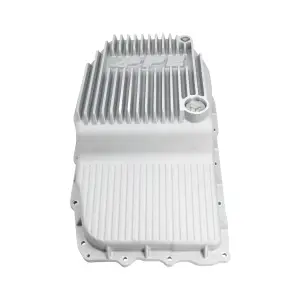 128051700 | PPE Performance Heavy-Duty Cast Aluminum Transmission Pan Raw Finish (2015-2025 GM 8L45, 8L90)