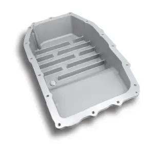 128051720 | PPE Performance Heavy-Duty Cast Aluminum Transmission Pan Black Finish (2015-2025 GM 8L45, 8L90)