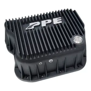 Pacific Performance Engineering - 228051020 | PPE Performance Heavy-Duty Cast Aluminum Transmission Pan Black Finish (1990-2009 Dodge 5.9L Cummins 46RH 46RE 47RE 47RH 48RE) - Image 2