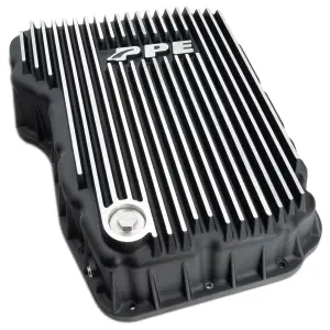 Pacific Performance Engineering - 228052110 | PPE Performance Heavy-Duty Cast Aluminum Transmission Pan Brushed Finish (2007.5-2024 Dodge, Ram 6.7L Cummins 68RFE) - Image 2