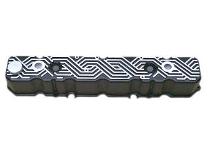 8656-BK | PML Cover Valve Cover For Jeep/AMC 4.2 258 Straight 6 Engine | Black Powder Coat Finish