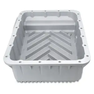 Pacific Performance Engineering - 228053200 | PPE Performance Heavy-Duty Cast Aluminum Transmission Pan Raw Finish (2013-2024 Ram 2500, 3500 6.7L Cummins Aisin AS69RC) - Image 2