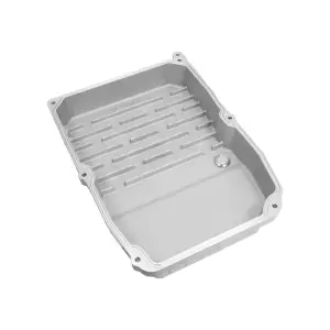 228053520 | PPE Performance Heavy-Duty Cast Aluminum Transmission Pan Black Finish (2005-2019 Chrysler, Dodge, Jeep WA580, W5A580, NAG1)