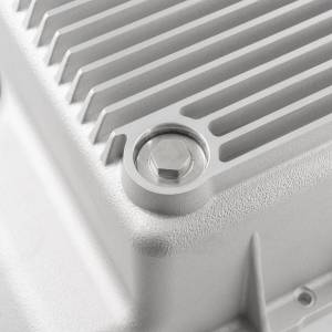 Pacific Performance Engineering - 328051000 | PPE Performance Heavy-Duty Cast Aluminum Transmission Pan Raw Finish (2003-2010 Ford F250, F350 Super Duty 6.L, 6.4L Power Stroke 5R110) - Image 8