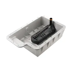 Pacific Performance Engineering - 328051010 | PPE Performance Heavy-Duty Cast Aluminum Transmission Pan Brushed Finish (2003-2010 Ford F250, F350 Super Duty 6.L, 6.4L Power Stroke 5R110) - Image 2