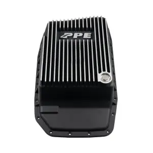 328051210 | PPE Performance Heavy-Duty Cast Aluminum Transmission Pan Brushed Finish (2007-2022 Ford 6R80, 6R100)