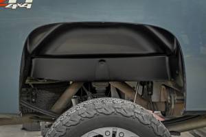 Rough Country - 4207A | Rough Country Rear Wheel Well Liners For Chevrolet Silverado 1500 / 2500 HD / 3500 HD - Image 1