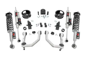 72644 | Rough Country 3.5 Inch Lift Kit For Toyota Land Cruiser 4WD | M1R Strut With M1R Rear Shocks