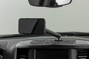 Rough Country - 33008 | Rough Country Accessory Dash Mount For Ram 1500 2WD/4WD | With 12 Inch Touchscreen, With 8 Inch Extension Arm For Non-Magsafe Devices - Image 2