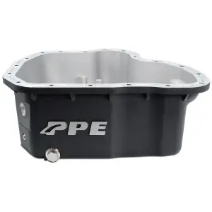 Pacific Performance Engineering - 114052120 | PPE Performance Heavy-Duty Cast Aluminum Engine Oil Pan Black Finish (2011-2016 Silverado, Sierra 2500 HD, 3500 HD 6.6L td) - Image 2