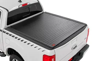 50219500 | Rough Country Hard Roll Up Bed Cover For Ford Ranger 2WD/4WD | 5' Bed