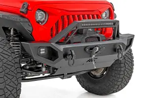 Rough Country - 10585 | Rough Country Front Winch Bumper For Jeep Gladiator JT / Wrangler JK & JL / Wrangler Unlimited JK & JL | Bumper Only - Image 7