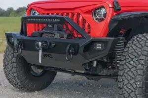 Rough Country - 10585 | Rough Country Front Winch Bumper For Jeep Gladiator JT / Wrangler JK & JL / Wrangler Unlimited JK & JL | Bumper Only - Image 12