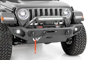 Rough Country - 10660 | Rough Country Front Winch Bumper For Jeep Gladiator JT / Wrangler JK & JL / Wrangler Unlimited JK & JL | With PRO9500S Winch - Image 3