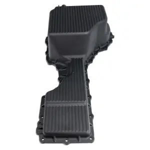 Pacific Performance Engineering - 114053020 | PPE Performance Heavy-Duty Cast Aluminum Engine Oil Pan Black Finish (2017-2019 Silverado, Sierra 2500 HD, 3500 HD 6.6L td) - Image 1