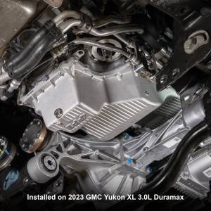 Pacific Performance Engineering - 114054000 | PPE Performance Heavy-Duty Cast Aluminum Engine Oil Pan Raw Finish (2020-2025 Silverado, Sierra 1500 3.0L td) - Image 5