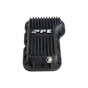 214053020 | PPE Performance Heavy-Duty Cast Aluminum Engine Oil Pan Black Finish (2018-2025 Wrangler JL 2.0L )