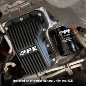 Pacific Performance Engineering - 214053020 | PPE Performance Heavy-Duty Cast Aluminum Engine Oil Pan Black Finish (2018-2025 Wrangler JL 2.0L ) - Image 3